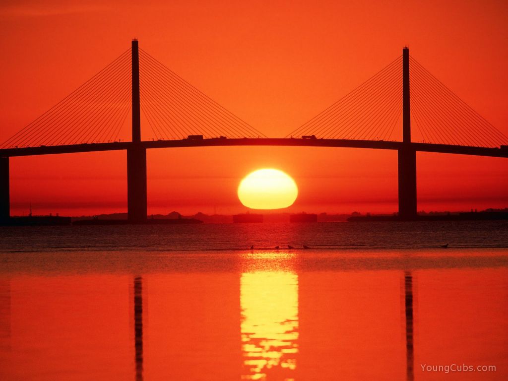 Sunshine Skyway Bridge, Tampa Bay, Florida
